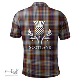 Scottish MacInnes Ancient Hunting Clan It's In My DNA - DNA In Me Crest Tartan Polo Shirt Scottish Plaid Tartan Plaid - ScotsTee - scotstee.com