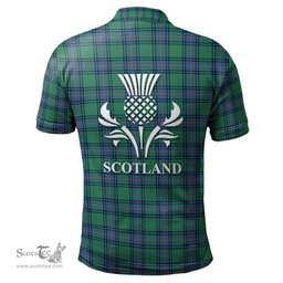 Scottish Shaw Ancient Clan It's In My DNA - DNA In Me Crest Tartan Polo Shirt Scottish Plaid Tartan Plaid - ScotsTee - scotstee.com
