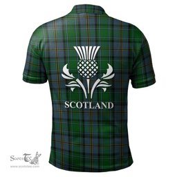 Scottish Hope Vere Clan It's In My DNA - DNA In Me Crest Tartan Polo Shirt Scottish Plaid Tartan Plaid - ScotsTee - scotstee.com
