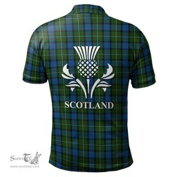 Scottish Ferguson of Atholl Clan It's In My DNA - DNA In Me Crest Tartan Polo Shirt Scottish Plaid Tartan Plaid - ScotsTee - scotstee.com