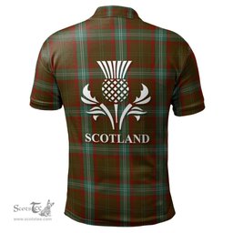 Scottish Seton Hunting Clan It's In My DNA - DNA In Me Crest Tartan Polo Shirt Scottish Plaid Tartan Plaid - ScotsTee - scotstee.com