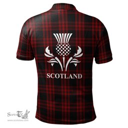 Scottish Menzies Hunting Clan It's In My DNA - DNA In Me Crest Tartan Polo Shirt Scottish Plaid Tartan Plaid - ScotsTee - scotstee.com