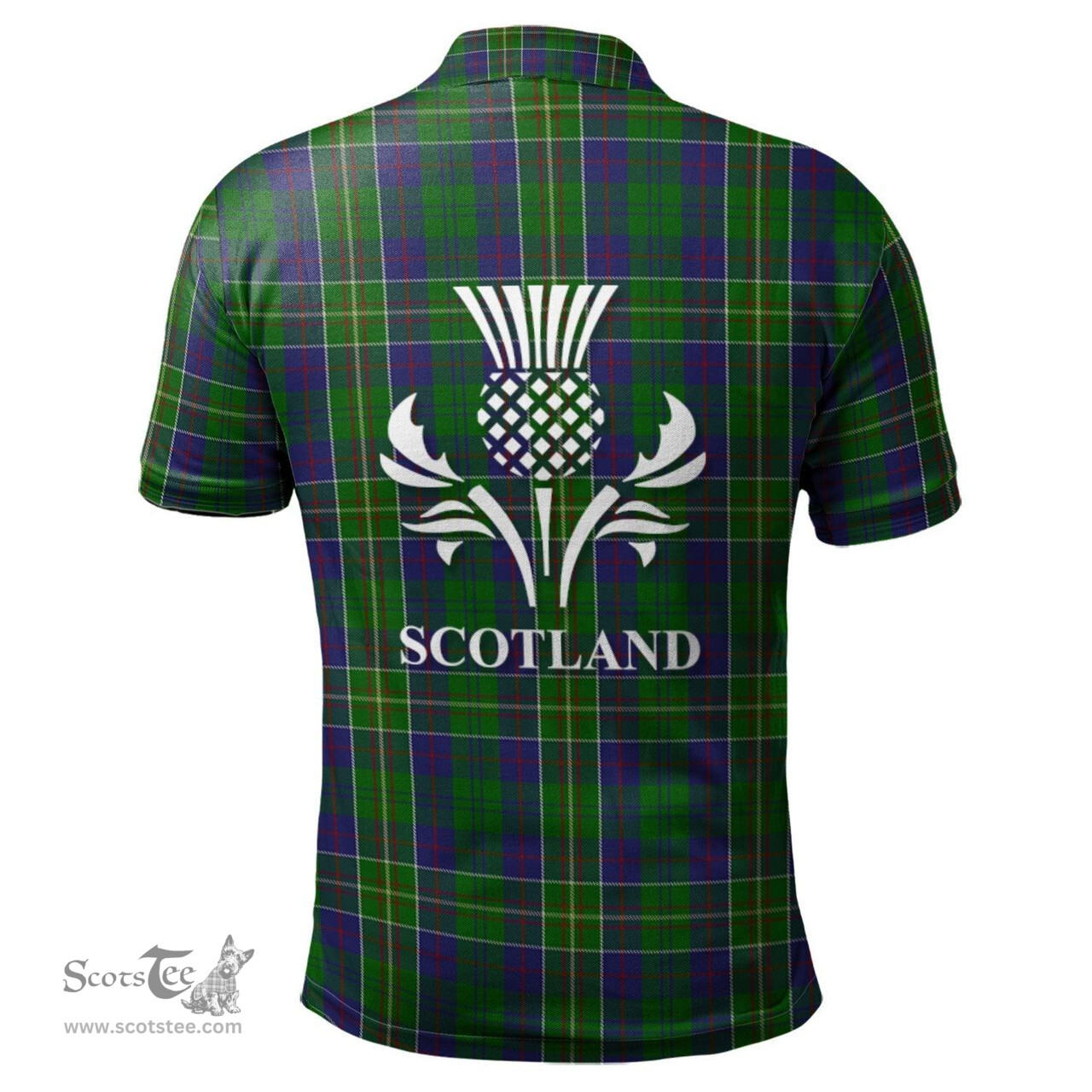Scottish Hunter of Hunterston Clan It's In My DNA - DNA In Me Crest Tartan Polo Shirt Scottish Plaid Tartan Plaid - ScotsTee - scotstee.com