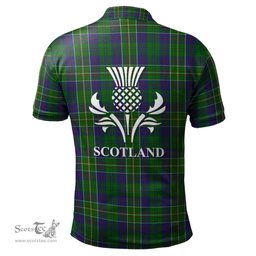 Scottish Hunter of Hunterston Clan It's In My DNA - DNA In Me Crest Tartan Polo Shirt Scottish Plaid Tartan Plaid - ScotsTee - scotstee.com