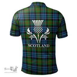 Scottish Newlands of Lauriston Clan It's In My DNA - DNA In Me Crest Tartan Polo Shirt Scottish Plaid Tartan Plaid - ScotsTee - scotstee.com