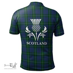 Scottish Hamilton Hunting Clan It's In My DNA - DNA In Me Crest Tartan Polo Shirt Scottish Plaid Tartan Plaid - ScotsTee - scotstee.com
