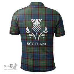 Scottish Nicolson Hunting Ancient Clan It's In My DNA - DNA In Me Crest Tartan Polo Shirt Scottish Plaid Tartan Plaid - ScotsTee - scotstee.com
