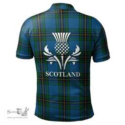 Scottish Murray of Elibank Clan It's In My DNA - DNA In Me Crest Tartan Polo Shirt Scottish Plaid Tartan Plaid - ScotsTee - scotstee.com