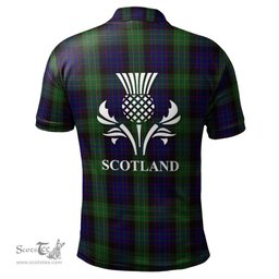 Scottish Nicolson Green Hunting Clan It's In My DNA - DNA In Me Crest Tartan Polo Shirt Scottish Plaid Tartan Plaid - ScotsTee - scotstee.com