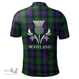 Scottish Rose Hunting Clan It's In My DNA - DNA In Me Crest Tartan Polo Shirt Scottish Plaid Tartan Plaid - ScotsTee - scotstee.com