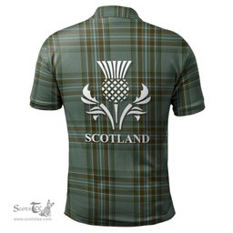 Scottish Kelly Dress Clan It's In My DNA - DNA In Me Crest Tartan Polo Shirt Scottish Plaid Tartan Plaid - ScotsTee - scotstee.com