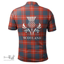 Scottish Hamilton Ancient Clan It's In My DNA - DNA In Me Crest Tartan Polo Shirt Scottish Plaid Tartan Plaid - ScotsTee - scotstee.com