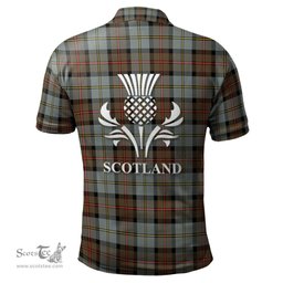 Scottish MacLeod of Harris Weathered Clan It's In My DNA - DNA In Me Crest Tartan Polo Shirt Scottish Plaid Tartan Plaid - ScotsTee - scotstee.com