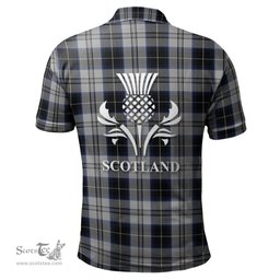 Scottish Menzies Black Dress Clan It's In My DNA - DNA In Me Crest Tartan Polo Shirt Scottish Plaid Tartan Plaid - ScotsTee - scotstee.com