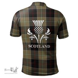 Scottish Dunlop Hunting Clan It's In My DNA - DNA In Me Crest Tartan Polo Shirt Scottish Plaid Tartan Plaid - ScotsTee - scotstee.com