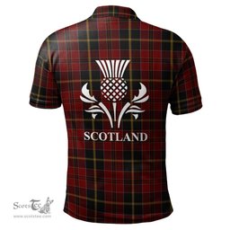 Scottish MacAlister of Skye Clan It's In My DNA - DNA In Me Crest Tartan Polo Shirt Scottish Plaid Tartan Plaid - ScotsTee - scotstee.com