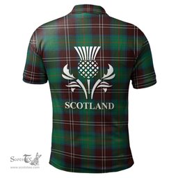 Scottish Chisholm Hunting Ancient Clan It's In My DNA - DNA In Me Crest Tartan Polo Shirt Scottish Plaid Tartan Plaid - ScotsTee - scotstee.com