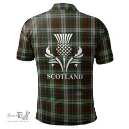 Scottish Fraser Hunting Dress Clan It's In My DNA - DNA In Me Crest Tartan Polo Shirt Scottish Plaid Tartan Plaid - ScotsTee - scotstee.com
