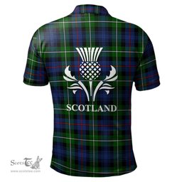 Scottish MacKenzie Modern Clan It's In My DNA - DNA In Me Crest Tartan Polo Shirt Scottish Plaid Tartan Plaid - ScotsTee - scotstee.com