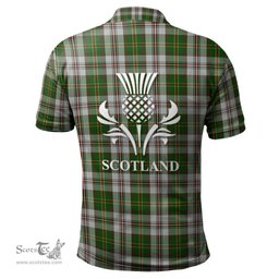 Scottish Hay White Dress Clan It's In My DNA - DNA In Me Crest Tartan Polo Shirt Scottish Plaid Tartan Plaid - ScotsTee - scotstee.com