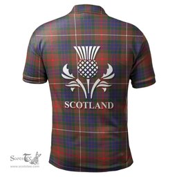 Scottish Fraser Hunting Modern Clan It's In My DNA - DNA In Me Crest Tartan Polo Shirt Scottish Plaid Tartan Plaid - ScotsTee - scotstee.com