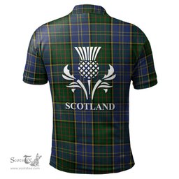Scottish MacMillan Hunting Clan It's In My DNA - DNA In Me Crest Tartan Polo Shirt Scottish Plaid Tartan Plaid - ScotsTee - scotstee.com