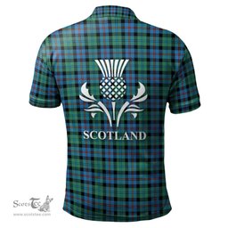 Scottish Campbell of Cawdor Ancient Clan It's In My DNA - DNA In Me Crest Tartan Polo Shirt Scottish Plaid Tartan Plaid - ScotsTee - scotstee.com