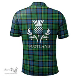 Scottish Forsyth Ancient Clan It's In My DNA - DNA In Me Crest Tartan Polo Shirt Scottish Plaid Tartan Plaid - ScotsTee - scotstee.com