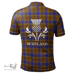 Scottish Balfour Modern Clan It's In My DNA - DNA In Me Crest Tartan Polo Shirt Scottish Plaid Tartan Plaid - ScotsTee - scotstee.com