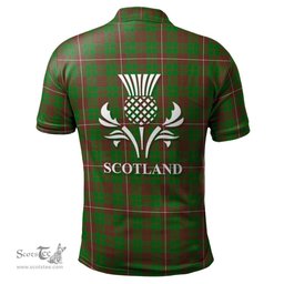 Scottish MacKinnon Hunting Modern Clan It's In My DNA - DNA In Me Crest Tartan Polo Shirt Scottish Plaid Tartan Plaid - ScotsTee - scotstee.com