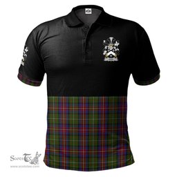 Scottish Hargis Clan Half Of Tartan Crest Tartan Polo Shirt Scottish Plaid Tartan Plaid - ScotsTee - scotstee.com