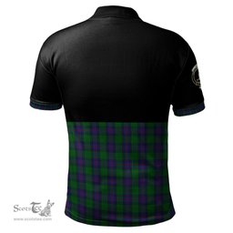 Scottish Shaw Clan Half Of Tartan Crest Tartan Polo Shirt Scottish Plaid Tartan Plaid - ScotsTee - scotstee.com