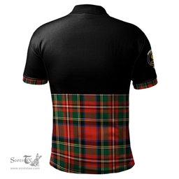 Scottish Lyle Clan Half Of Tartan Crest Tartan Polo Shirt Scottish Plaid Tartan Plaid - ScotsTee - scotstee.com