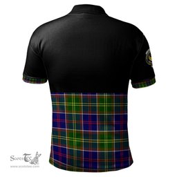 Scottish Arnott Clan Half Of Tartan Crest Tartan Polo Shirt Scottish Plaid Tartan Plaid - ScotsTee - scotstee.com