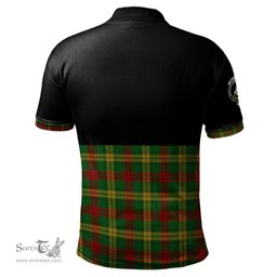 Scottish MacMillan Society of Glasgow Clan Half Of Tartan Crest Tartan Polo Shirt Scottish Plaid Tartan Plaid - ScotsTee - scotstee.com