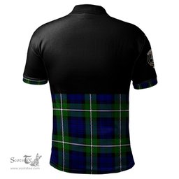Scottish Bannerman Clan Half Of Tartan Crest Tartan Polo Shirt Scottish Plaid Tartan Plaid - ScotsTee - scotstee.com