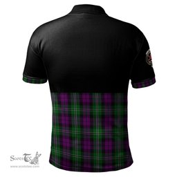 Scottish Wilson Clan Half Of Tartan Crest Tartan Polo Shirt Scottish Plaid Tartan Plaid - ScotsTee - scotstee.com