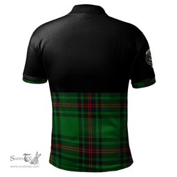 Scottish Kinnear Clan Half Of Tartan Crest Tartan Polo Shirt Scottish Plaid Tartan Plaid - ScotsTee - scotstee.com