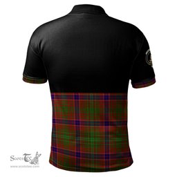 Scottish Lumsden Clan Half Of Tartan Crest Tartan Polo Shirt Scottish Plaid Tartan Plaid - ScotsTee - scotstee.com