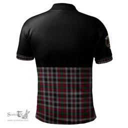 Scottish Borthwick Clan Half Of Tartan Crest Tartan Polo Shirt Scottish Plaid Tartan Plaid - ScotsTee - scotstee.com