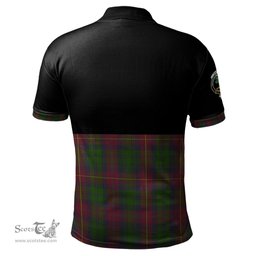 Scottish Cairns Clan Half Of Tartan Crest Tartan Polo Shirt Scottish Plaid Tartan Plaid - ScotsTee - scotstee.com