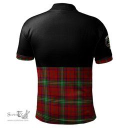 Scottish Seton Clan Half Of Tartan Crest Tartan Polo Shirt Scottish Plaid Tartan Plaid - ScotsTee - scotstee.com