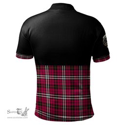 Scottish Little Clan Half Of Tartan Crest Tartan Polo Shirt Scottish Plaid Tartan Plaid - ScotsTee - scotstee.com
