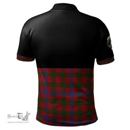 Scottish Ross Clan Half Of Tartan Crest Tartan Polo Shirt Scottish Plaid Tartan Plaid - ScotsTee - scotstee.com