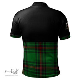 Scottish Lundin Clan Half Of Tartan Crest Tartan Polo Shirt Scottish Plaid Tartan Plaid - ScotsTee - scotstee.com