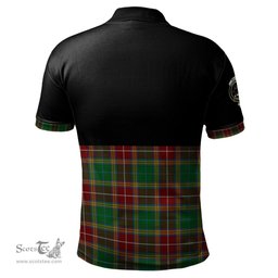 Scottish Baxter Clan Half Of Tartan Crest Tartan Polo Shirt Scottish Plaid Tartan Plaid - ScotsTee - scotstee.com