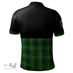 Scottish MacArthur Clan Half Of Tartan Crest Tartan Polo Shirt Scottish Plaid Tartan Plaid - ScotsTee - scotstee.com