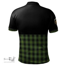 Scottish MacIver Hunting Clan Half Of Tartan Crest Tartan Polo Shirt Scottish Plaid Tartan Plaid - ScotsTee - scotstee.com