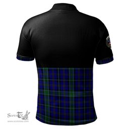Scottish Weir Clan Half Of Tartan Crest Tartan Polo Shirt Scottish Plaid Tartan Plaid - ScotsTee - scotstee.com