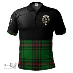 Scottish Orrock Clan Half Of Tartan Crest Tartan Polo Shirt Scottish Plaid Tartan Plaid - ScotsTee - scotstee.com